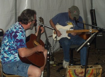 Wayne and Matt at the Jam Session